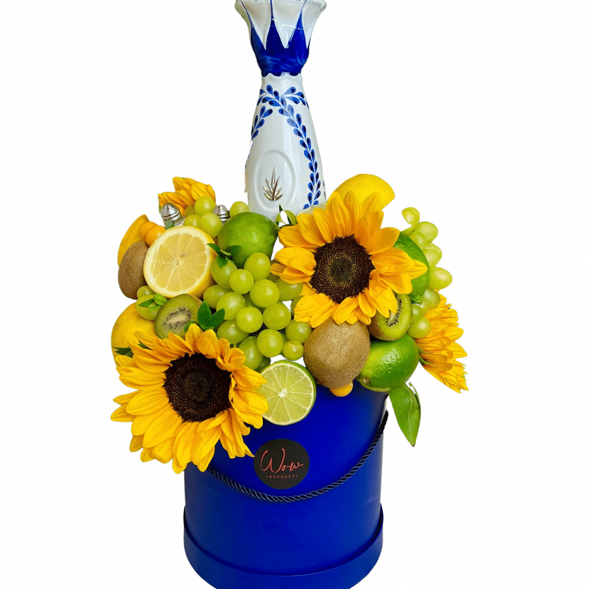 Sunflowers and Meats Wow Bouquet Food & Floral Bouquets delivered