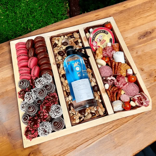 Anniversary Gift Box for Him and Her with a blend of savory and sweet treats