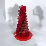 Chocolate Dipped Strawberry Tower, a visually stunning feature for any celebration