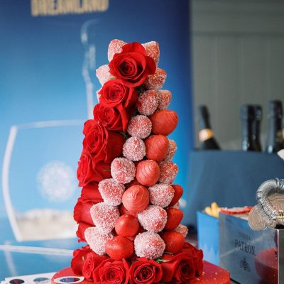 Red Strawberry Tower