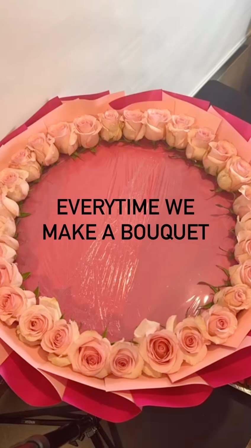 chocolate bouquet assembly