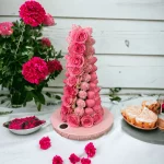 Transform your NYC event with our Chocolate Covered Strawberry Tower, a visually impressive and deliciously indulgent centerpiece.
