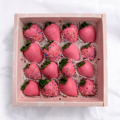 Decadent chocolate-covered strawberries perfect for Valentine’s Day celebrations