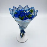 24-stem blue roses flower arrangement for delivery in New Jersey