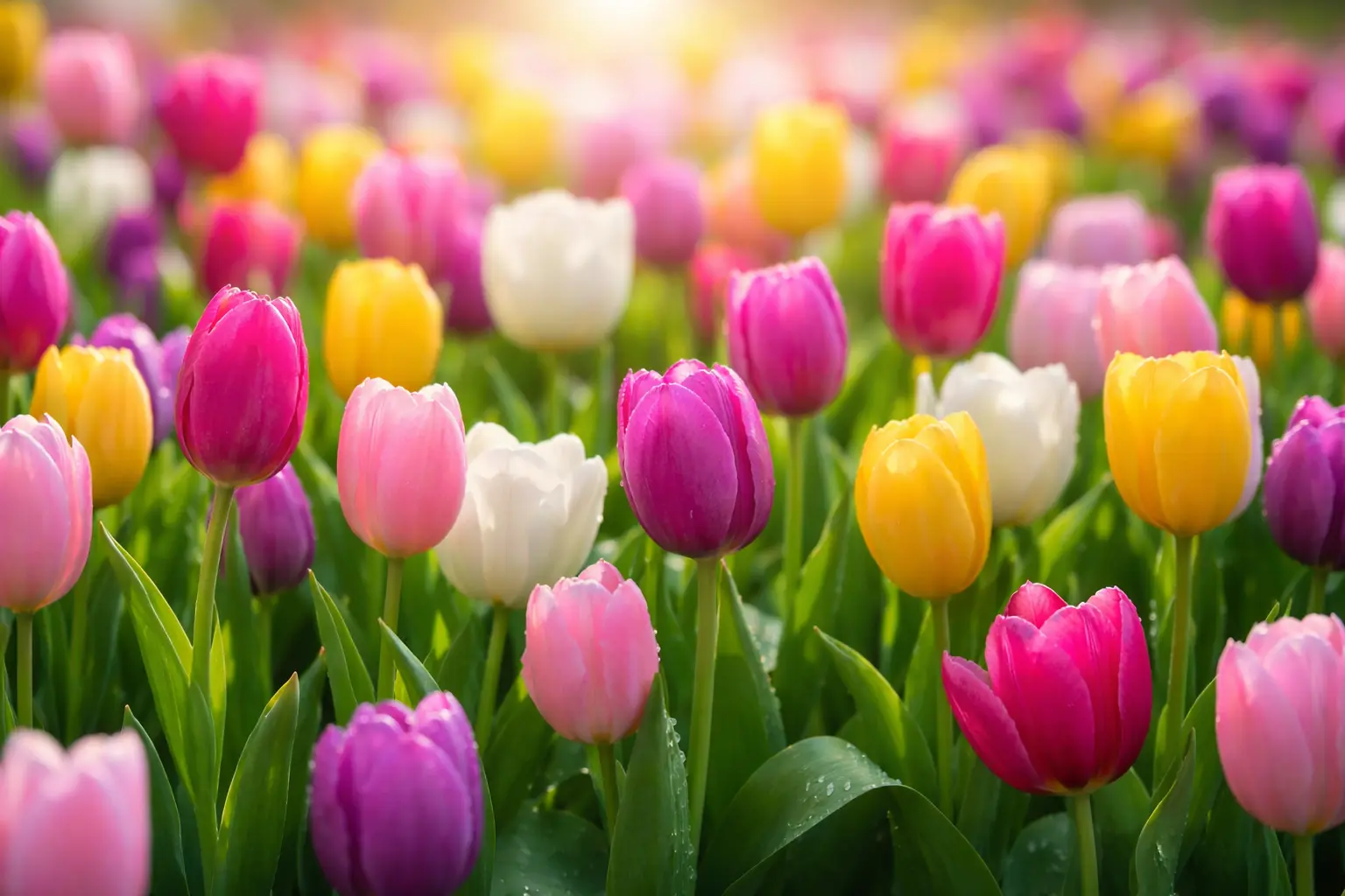 Tulips march 8 International womens day